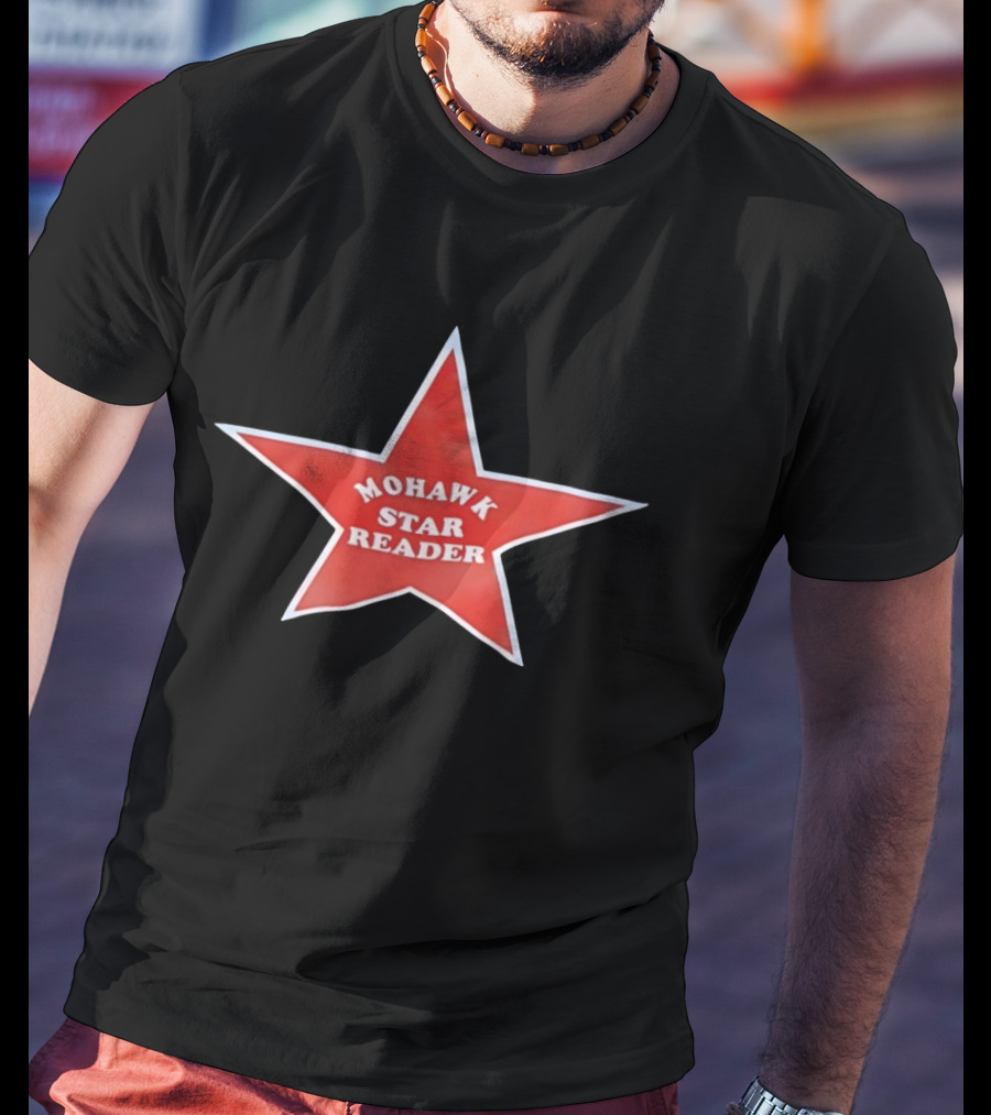 Mohawk Star Reader Red Star T-Shirt