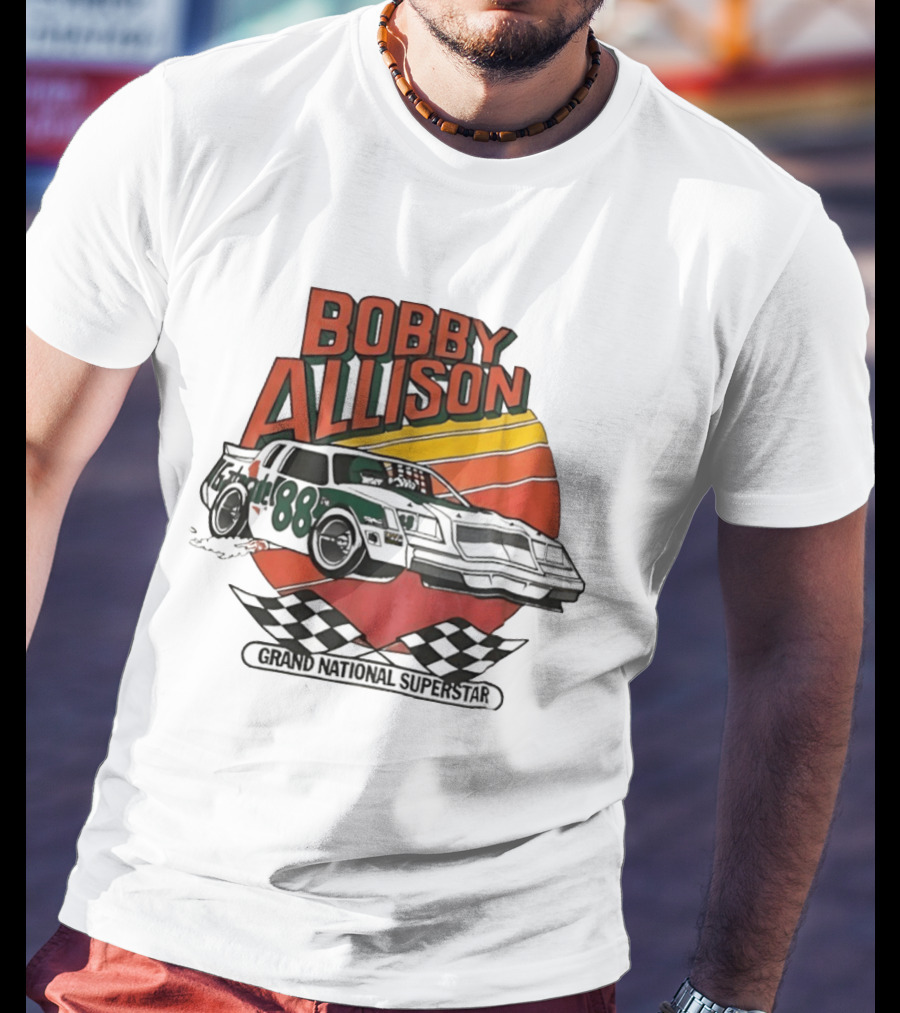 Bobby Allison 88 Racing Legend Grand National Superstar T-Shirt