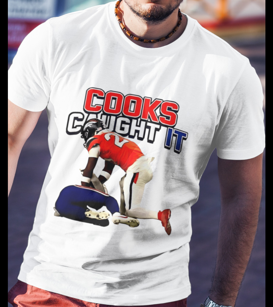 Buffalo Bills Mafia Cooks Caught It Football Play T-Shirt