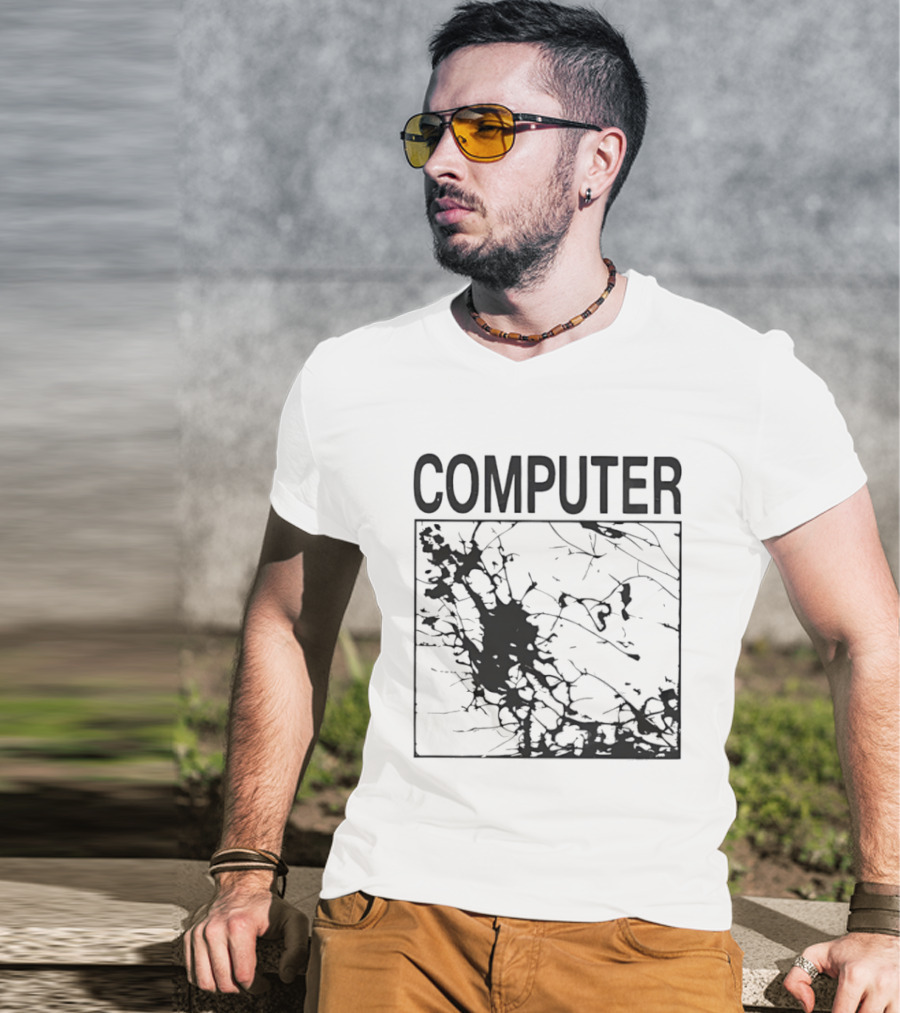 COMPUTER Gamer Gaming Splatter T-Shirt