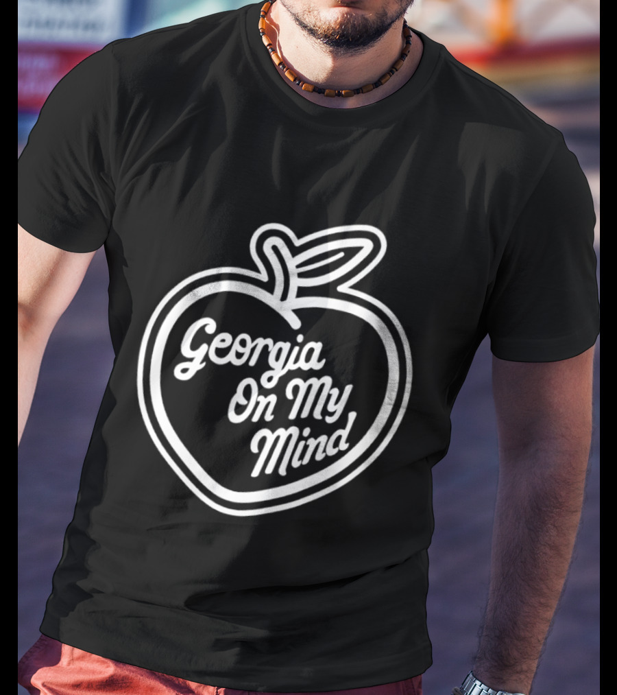 Georgia On My Mind Peach T-Shirt