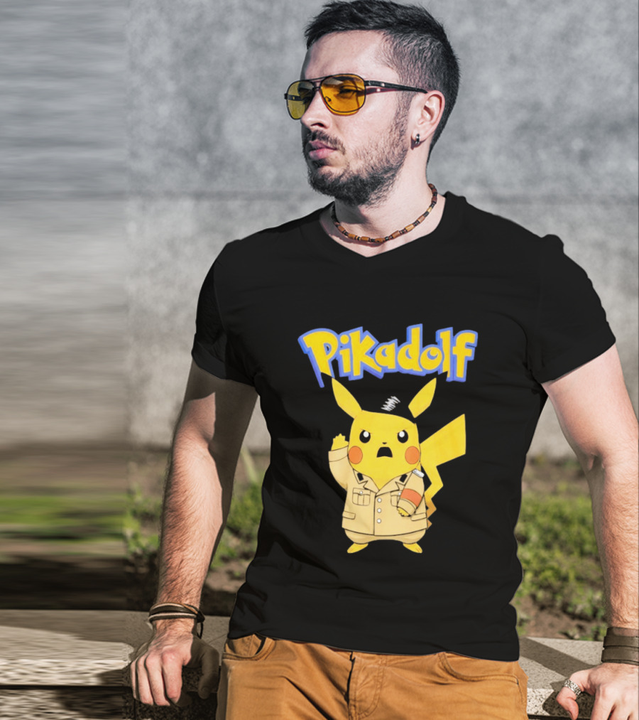 Pikadolf Pikachu Adolf Hitler T-Shirt