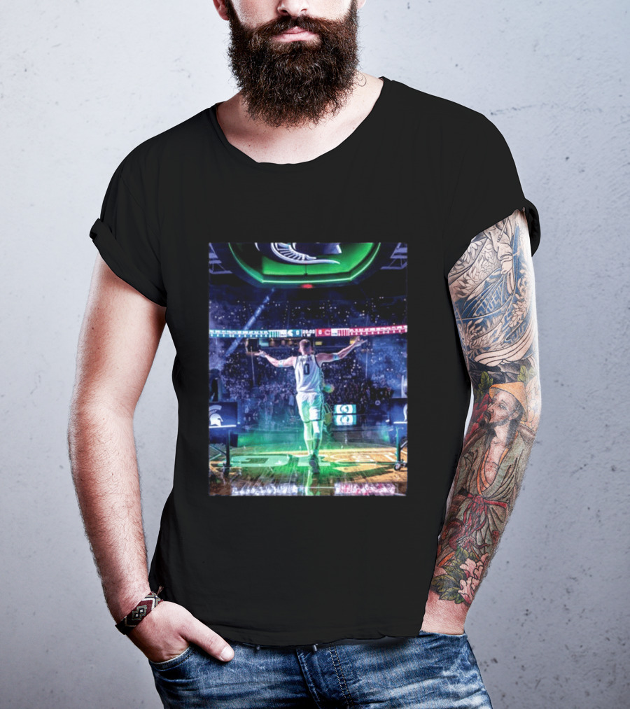Jaxon Kohler Michigan State Spartans Basketball 2026 Celebration T-Shirt