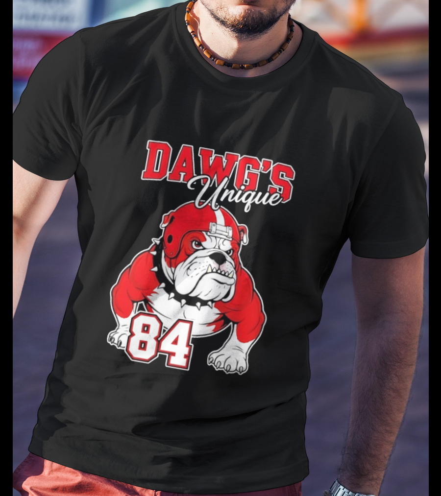 Ladd McConkey 84 Georgia Bulldogs Dawg's Unique Football Fan Gear T-Shirt