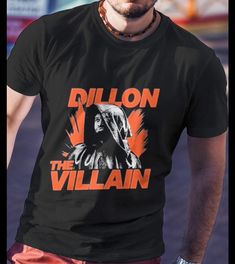 Dillon The Villain Bold Red T-Shirt