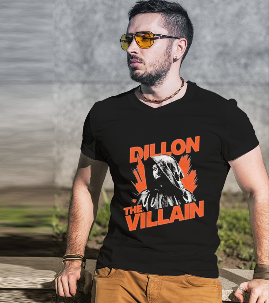 Dillon The Villain Bold Red T-Shirt