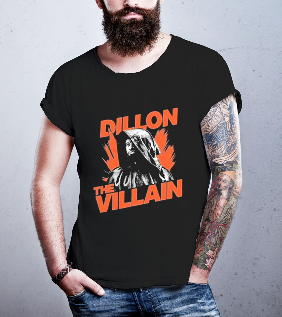 Dillon The Villain Bold Red T-Shirt