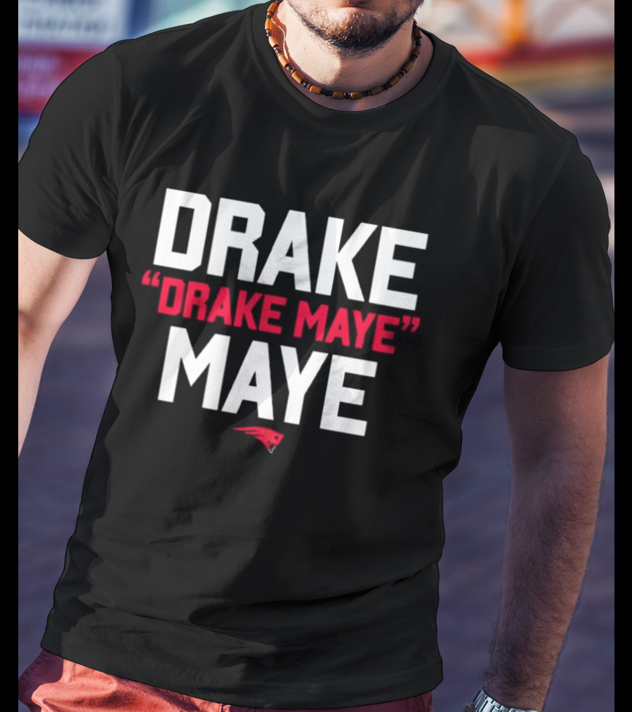 Drake Maye New England Patriots Football MVP T-Shirt