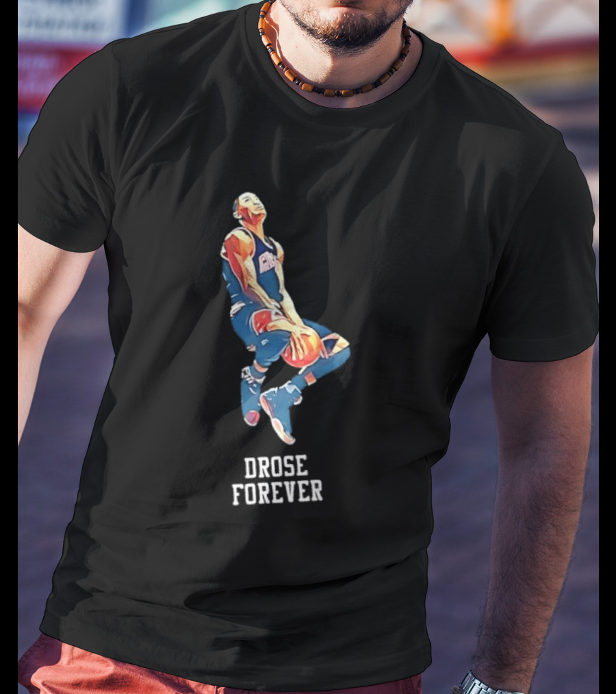 Drose Forever Chicago Bulls Slam Dunk Basketball Sports T-Shirt