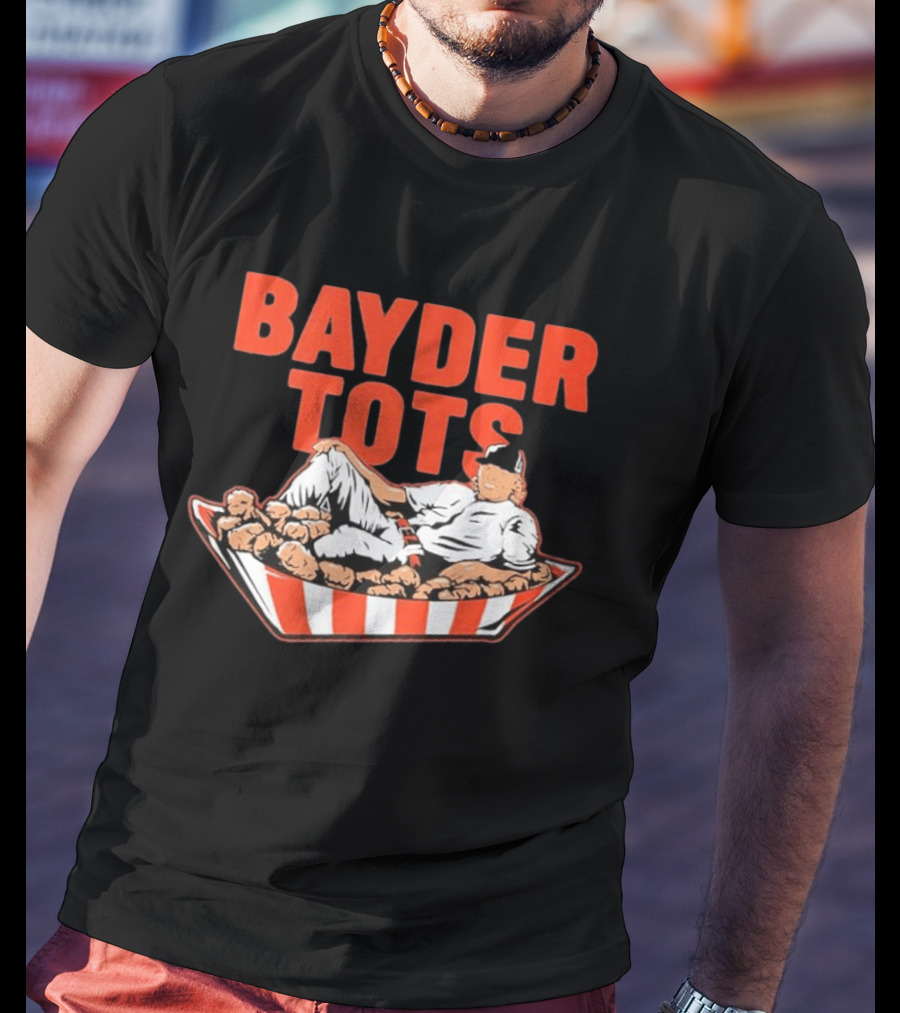 Bayder Tots Harrison Bader San Francisco Giants MLB T-Shirt