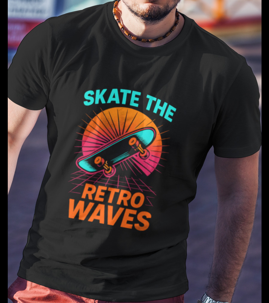 Skate The Retro Waves T-Shirt