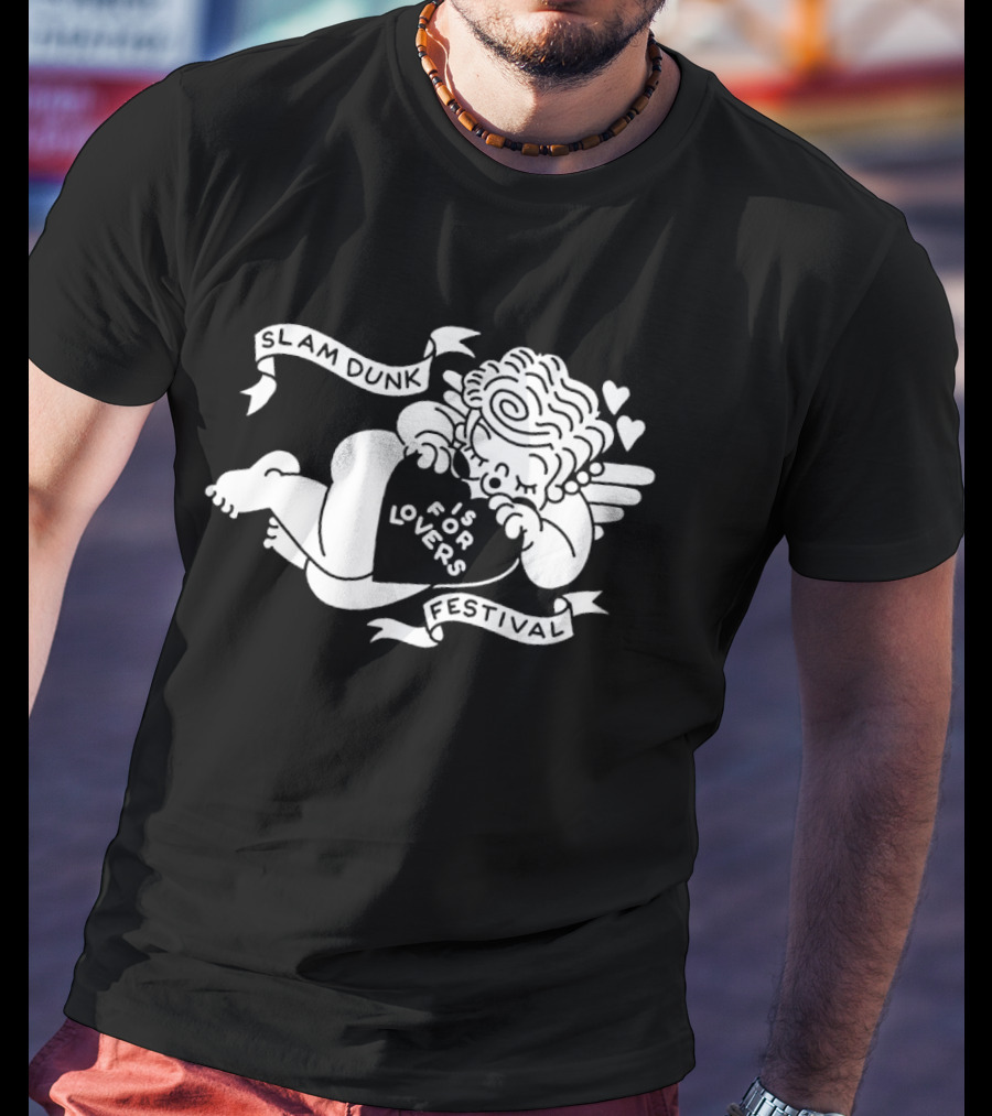 Slam Dunk Festival Cupid Is For Lovers T-Shirt