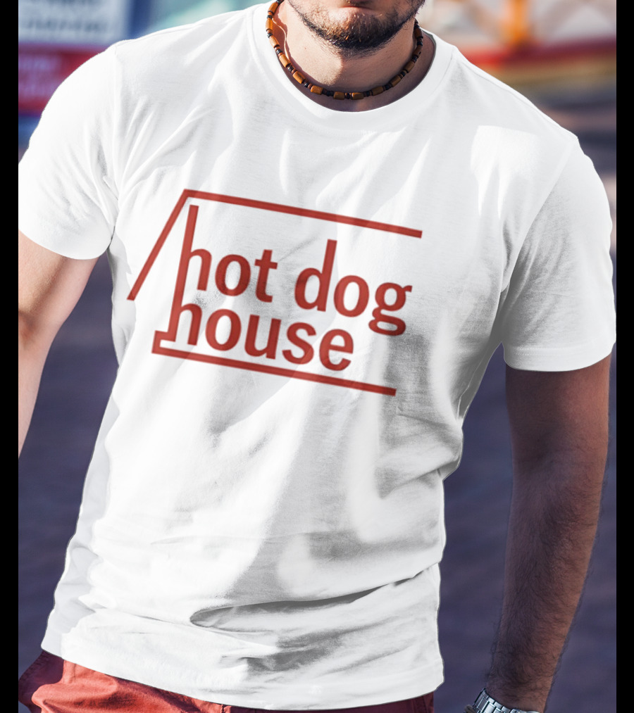 Hot Dog House Retro Red T-Shirt