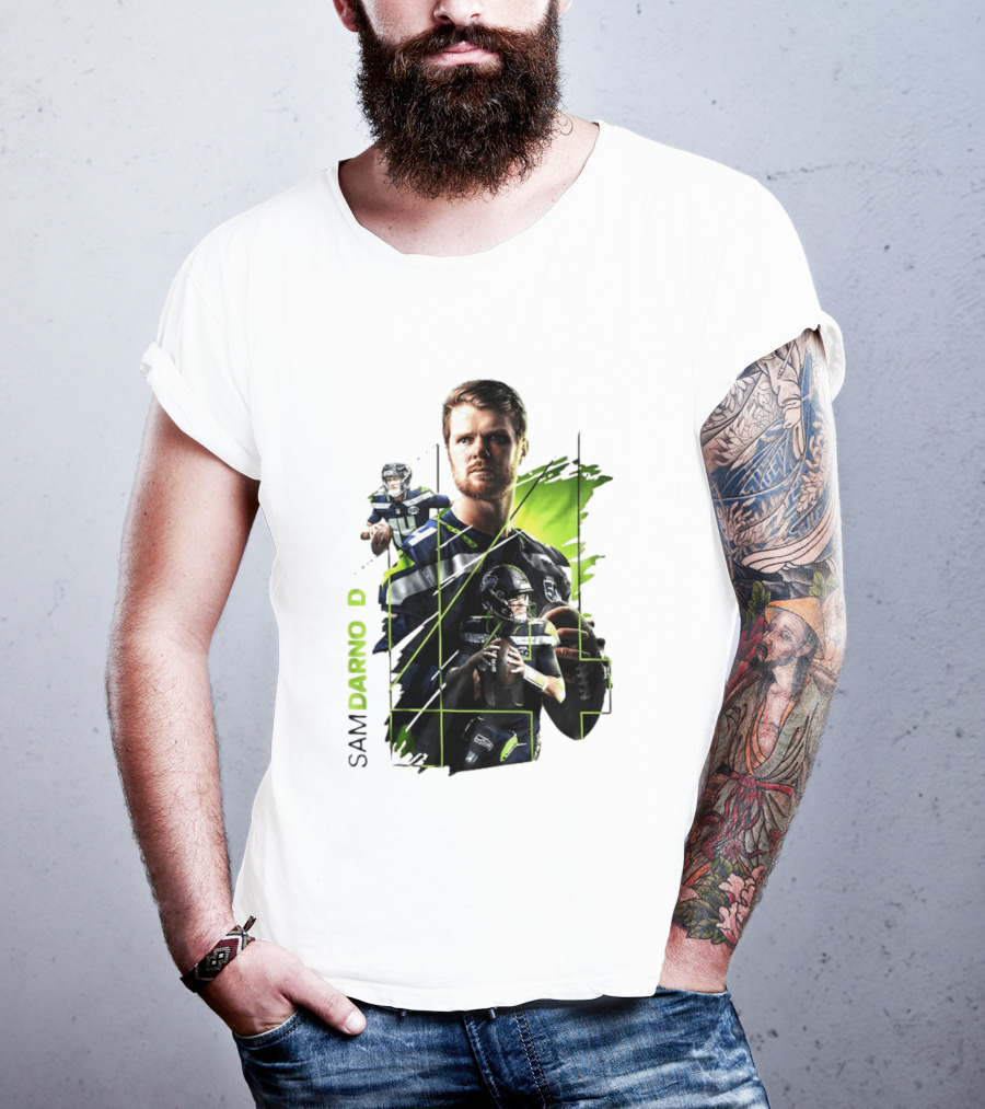 Sam Darnold Seattle Seahawks Football Player NFL Quarterback T-Shirt