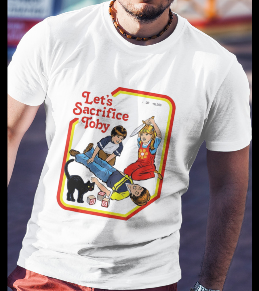 Let's Sacrifice Toby Steven Rhodes Retro Game T-Shirt