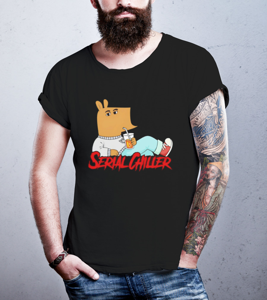 Serial Chiller Chill Guy Drink Juice T-Shirt