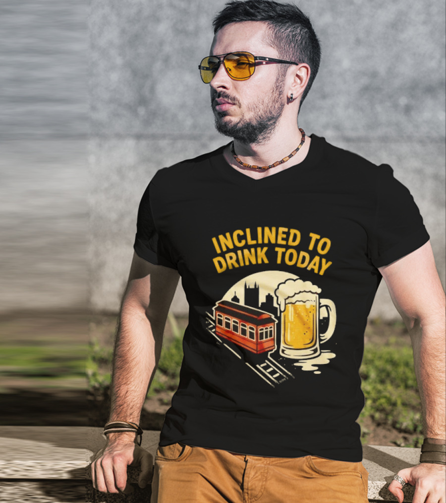 Pittsburgh Steelers Inclined To Drink Today Football Theme 2026 T-Shirt