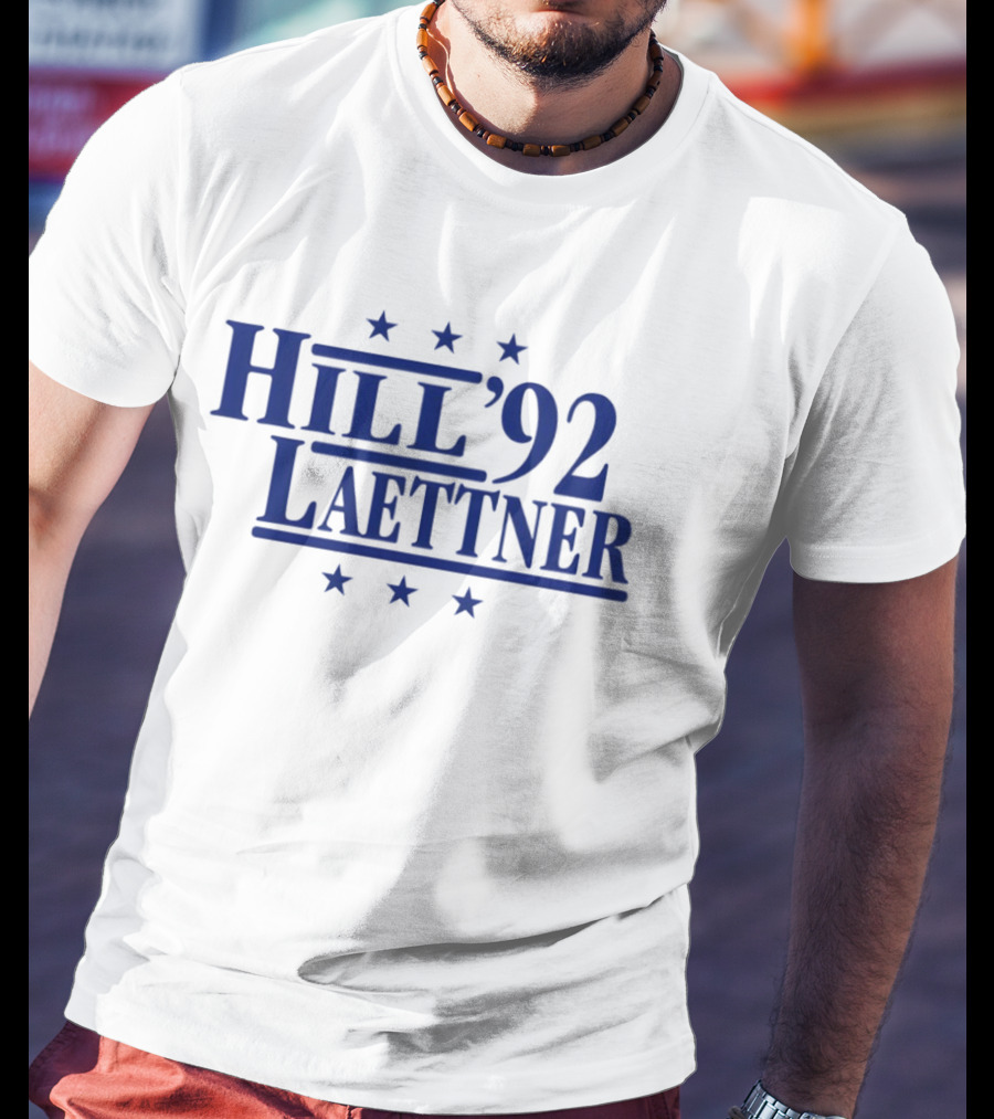 Hill Laettner '92 Duke Blue Devils Basketball Legends T-Shirt