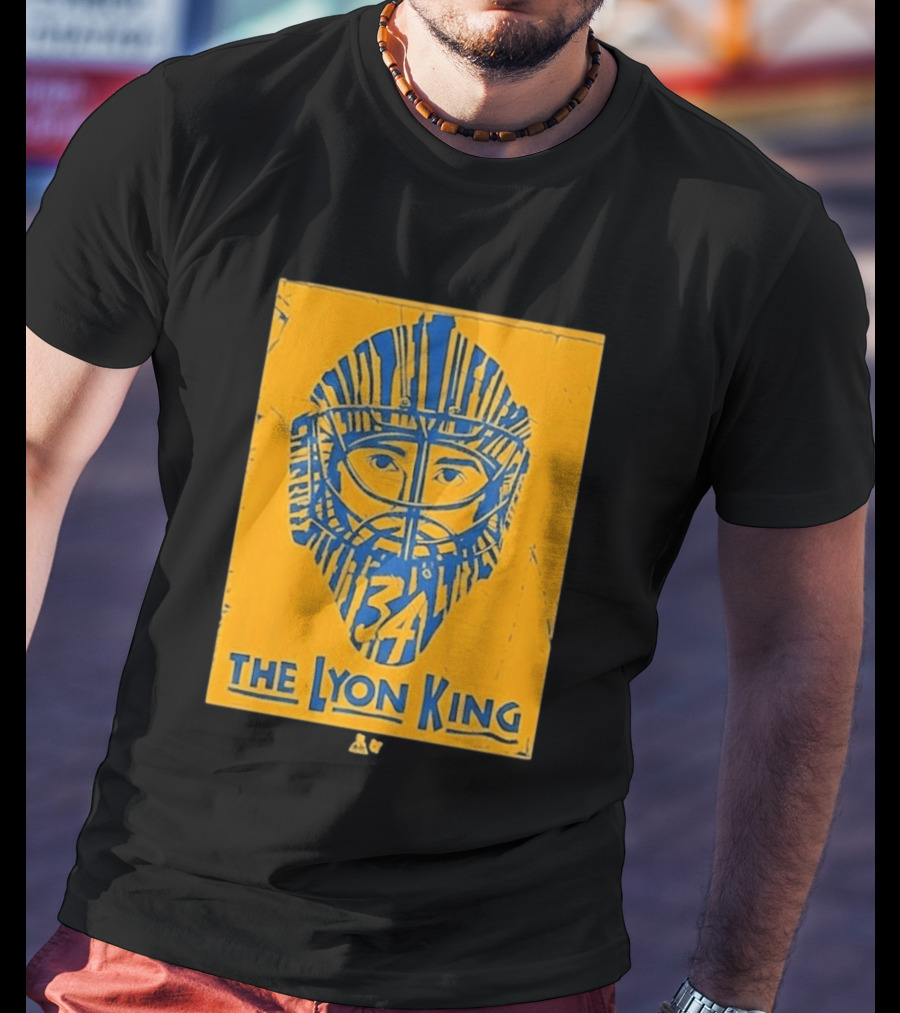 The Lyon King 34 Hockey Mask T-Shirt