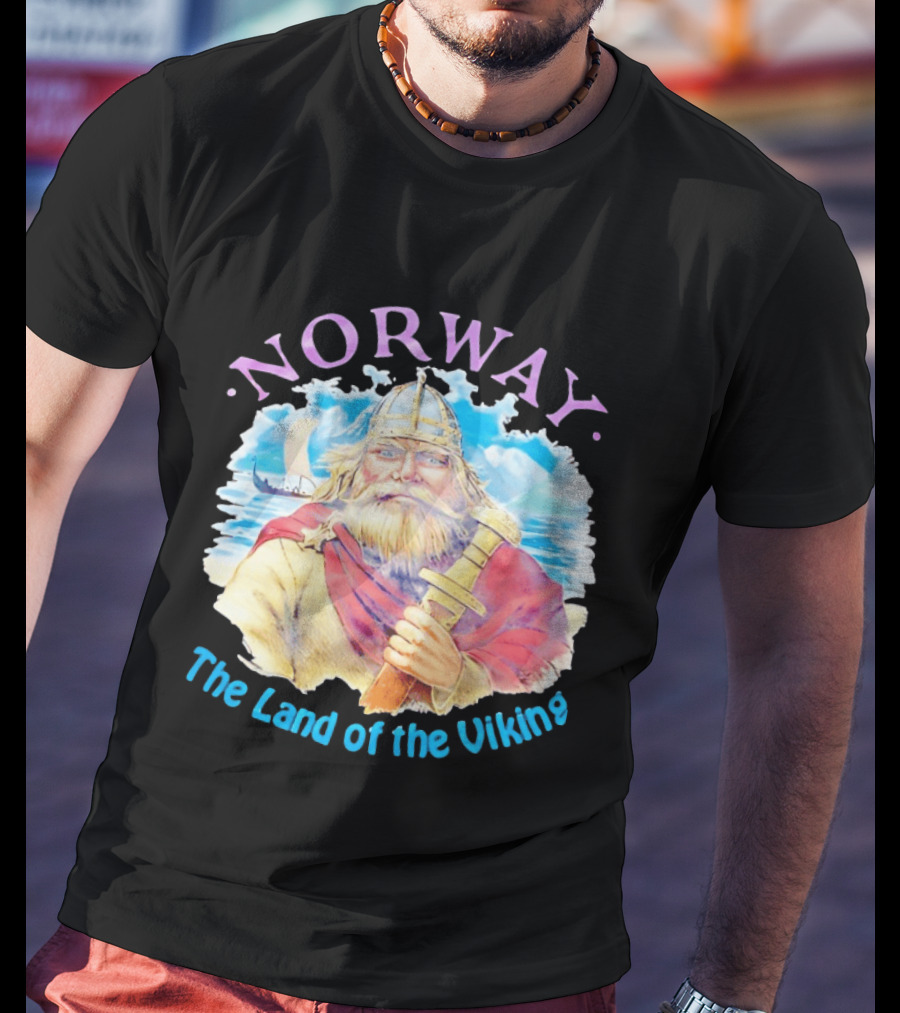 Norway The Land Of The Viking Warrior Adventure Ocean Voyage T-Shirt