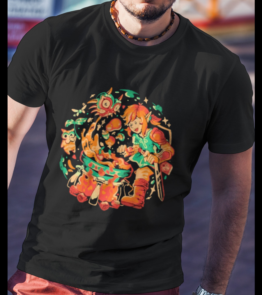 The Legend Of Stew Cooking Adventure Fantasy T-Shirt