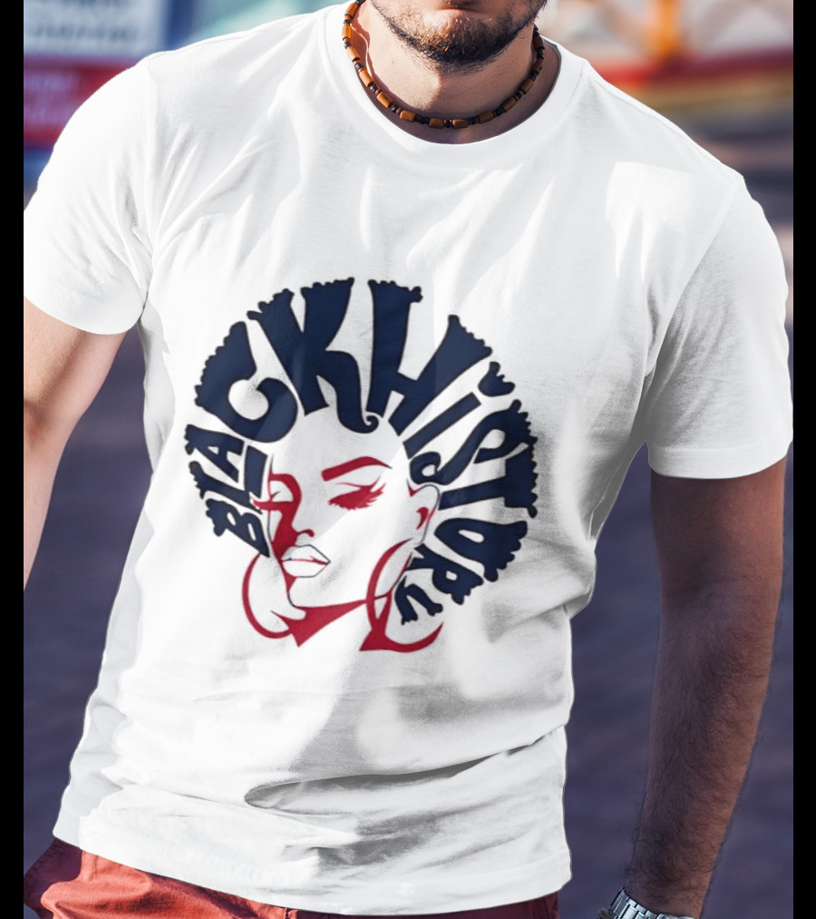 Black History Month Afro Woman Empowerment T-Shirt