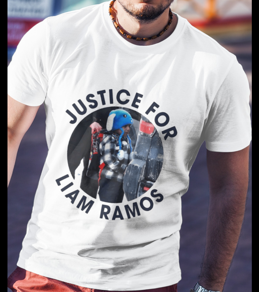 Justice For Liam Ramos Abolish Ice Protest T-Shirt