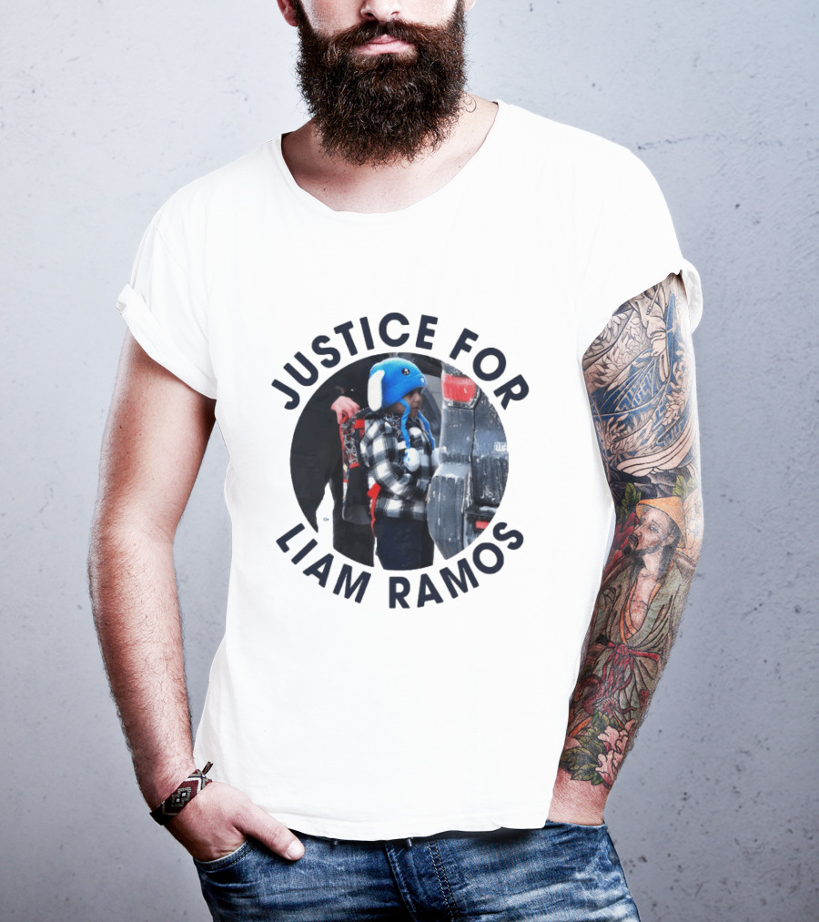 Justice For Liam Ramos Abolish Ice Protest T-Shirt