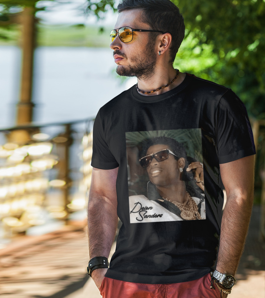 Deion Sanders Phone Call Fashion 1989 T-Shirt