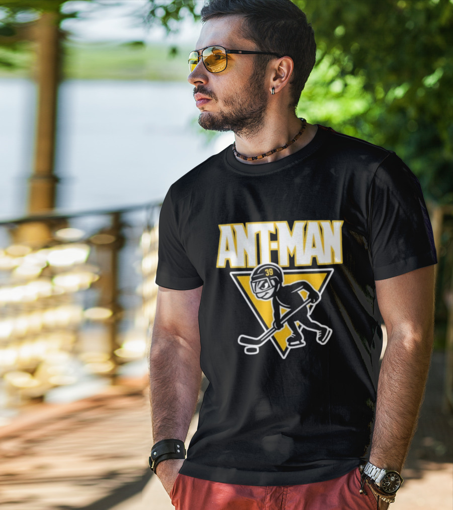 Ant Man Pittsburgh Penguins Hockey Player Number 39 T-Shirt