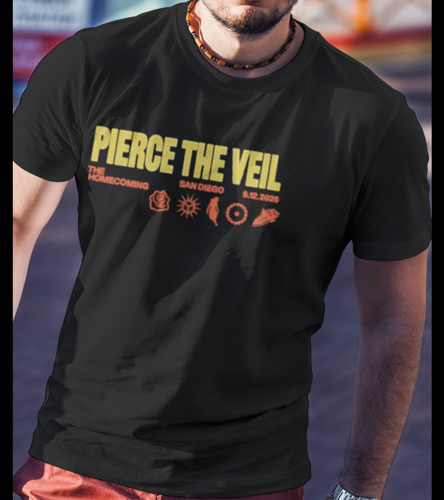 Pierce The Veil The Homecoming San Diego SoCal Livin T-Shirt