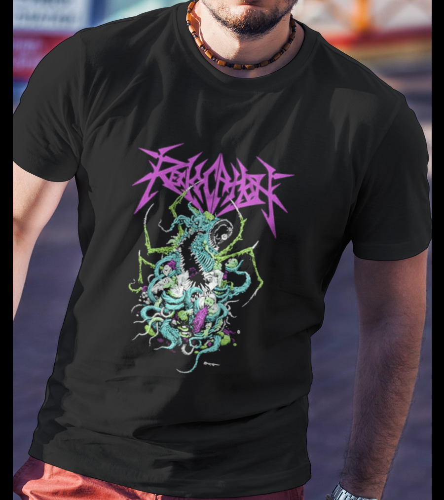 Revocation Cronenberged Monster Chaos T-Shirt