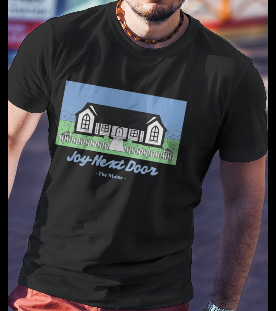 Joy Next Door The Maine House Picket Fence T-Shirt