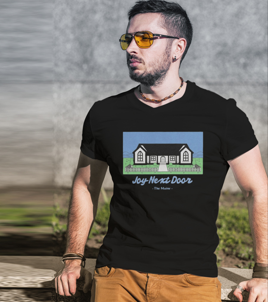 Joy Next Door The Maine House Picket Fence T-Shirt