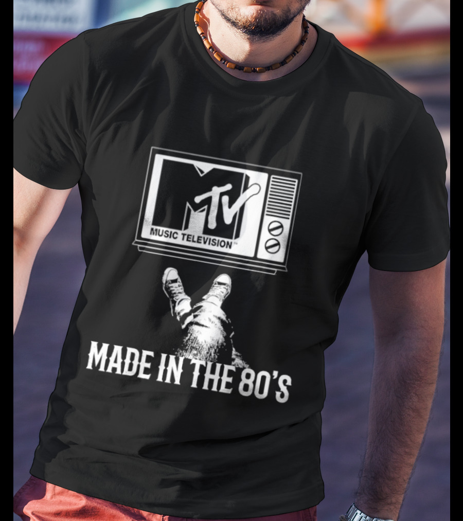 MTV Music Television Vintage Made In The 80's T-Shirt