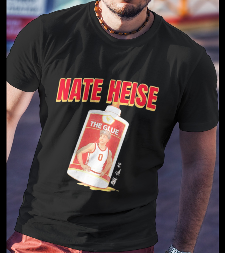 Nate Heise The Glue Bottle Basketball Player T-Shirt