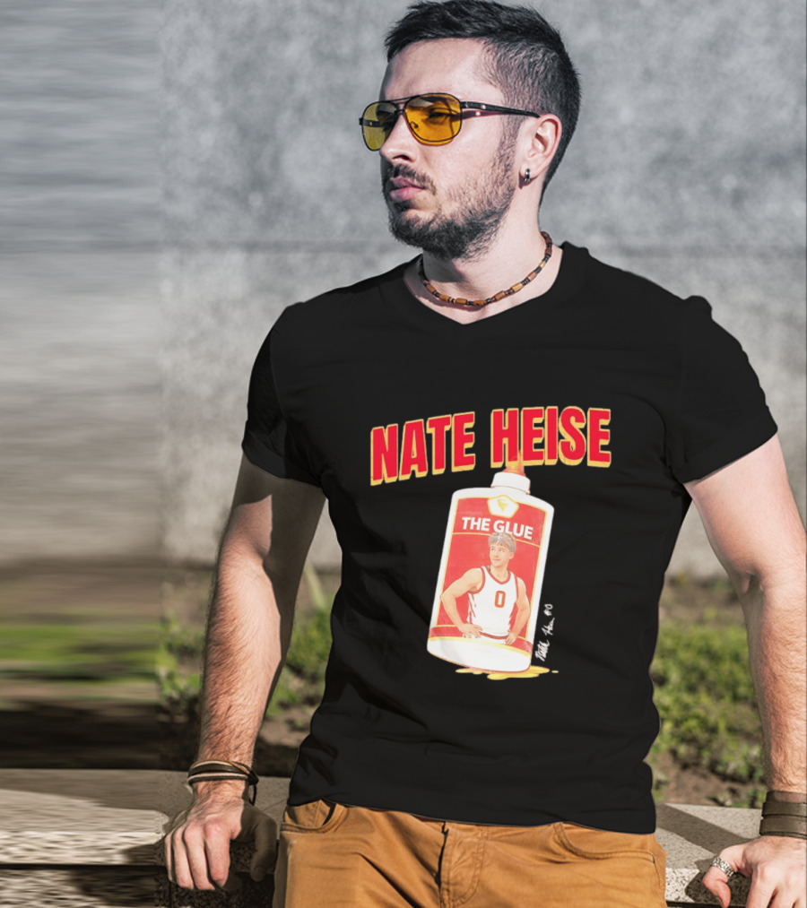 Nate Heise The Glue Bottle Basketball Player T-Shirt