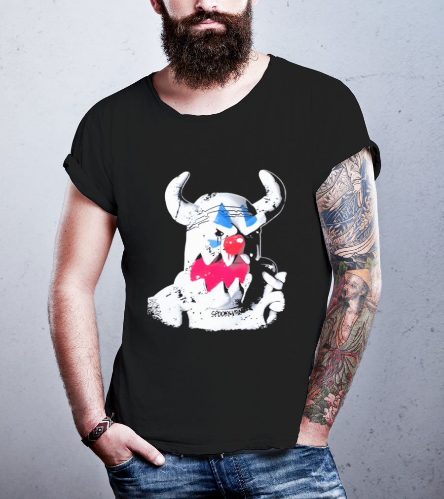 Spooky Woods Vameee 2026 Monster Clown Mask T-Shirt
