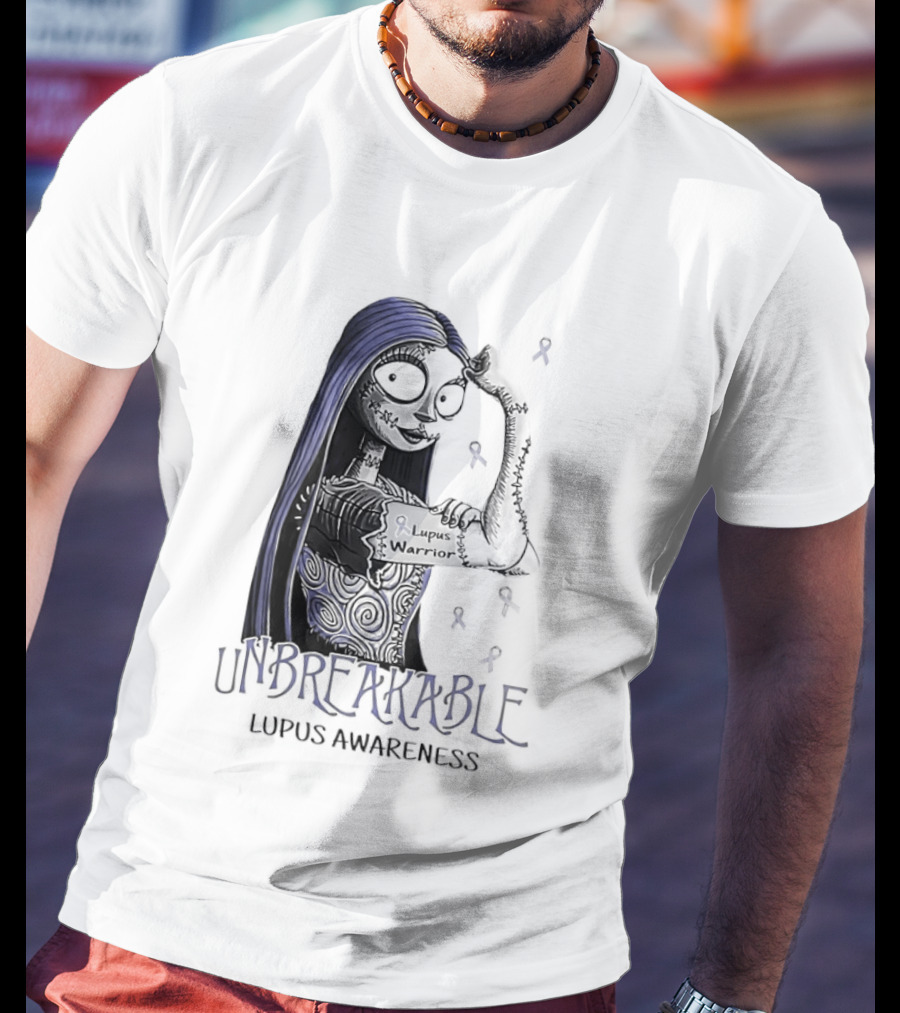 Unbreakable Lupus Awareness Sally Character ז T-Shirt