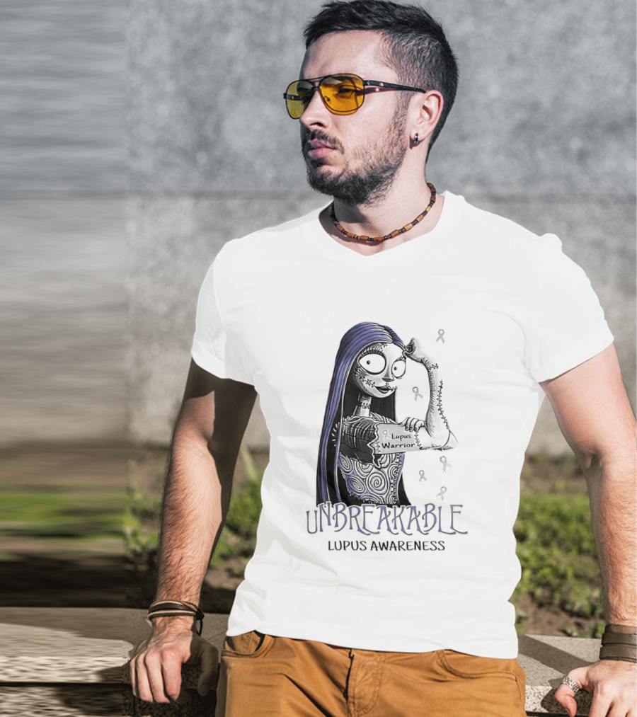 Unbreakable Lupus Awareness Sally Character ז T-Shirt