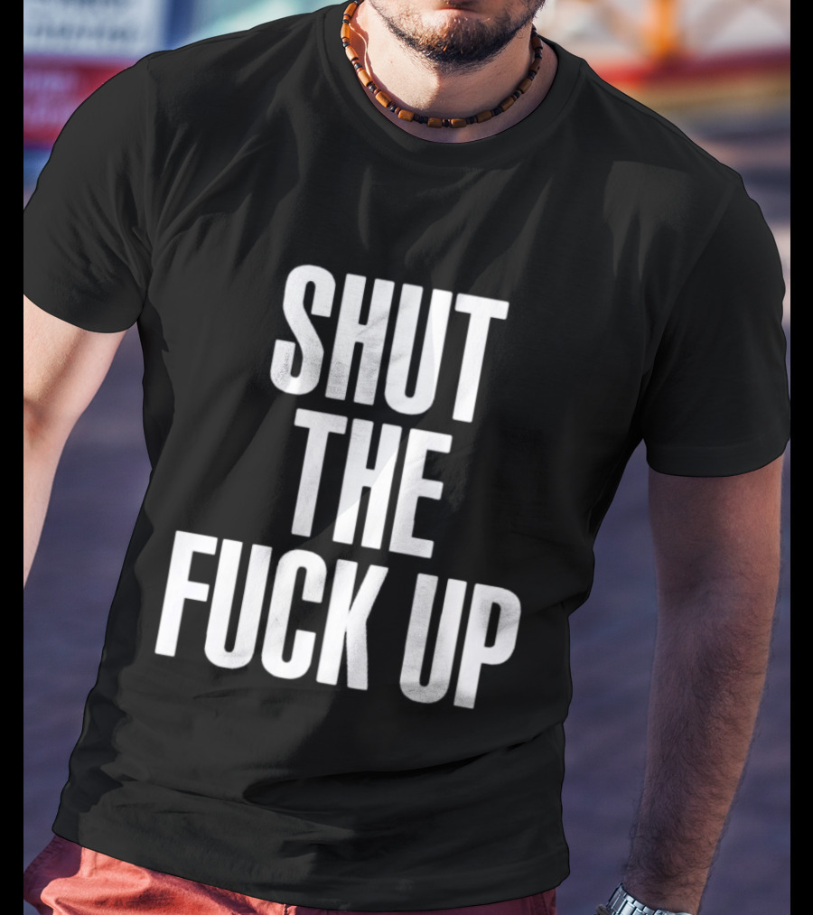 Shut The Fuck Up Black Pink Lisa T-Shirt