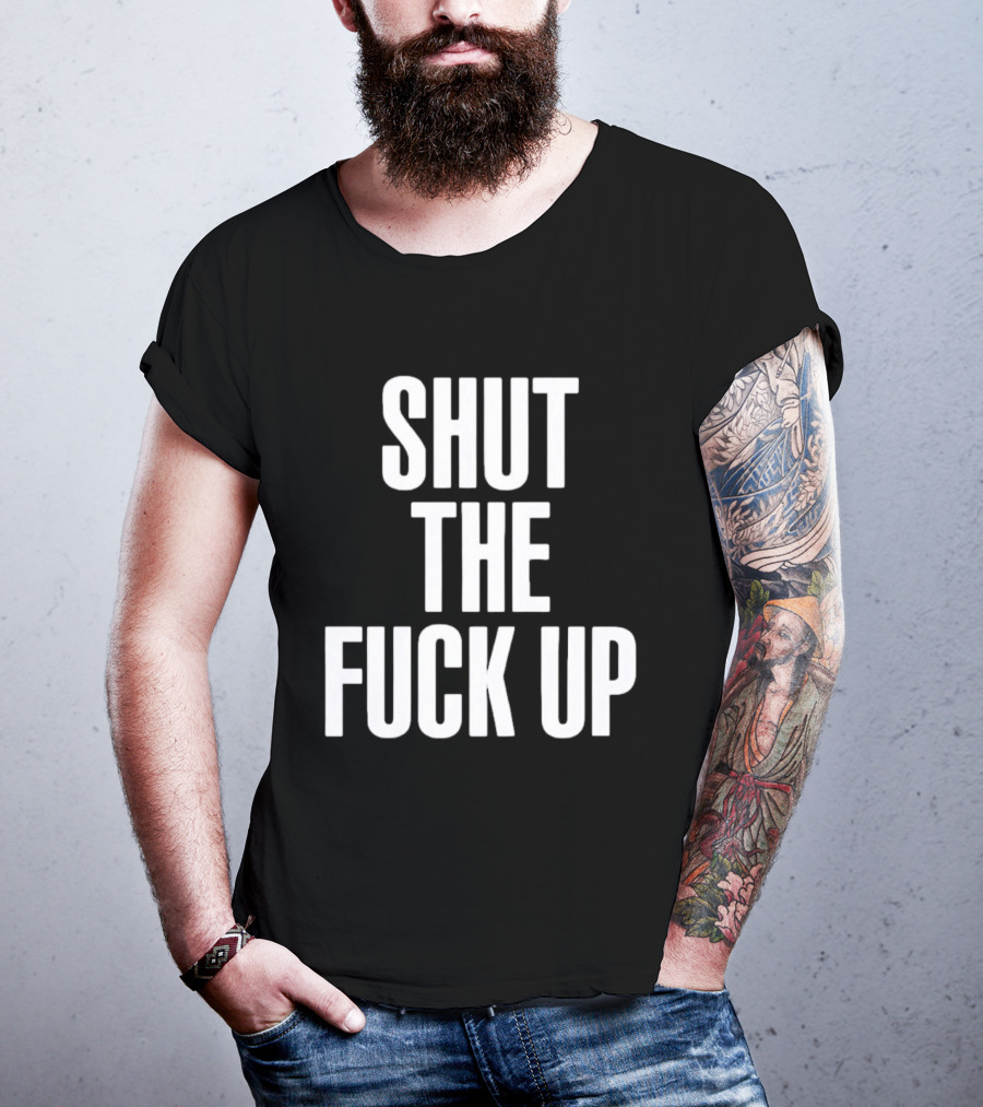 Shut The Fuck Up Black Pink Lisa T-Shirt