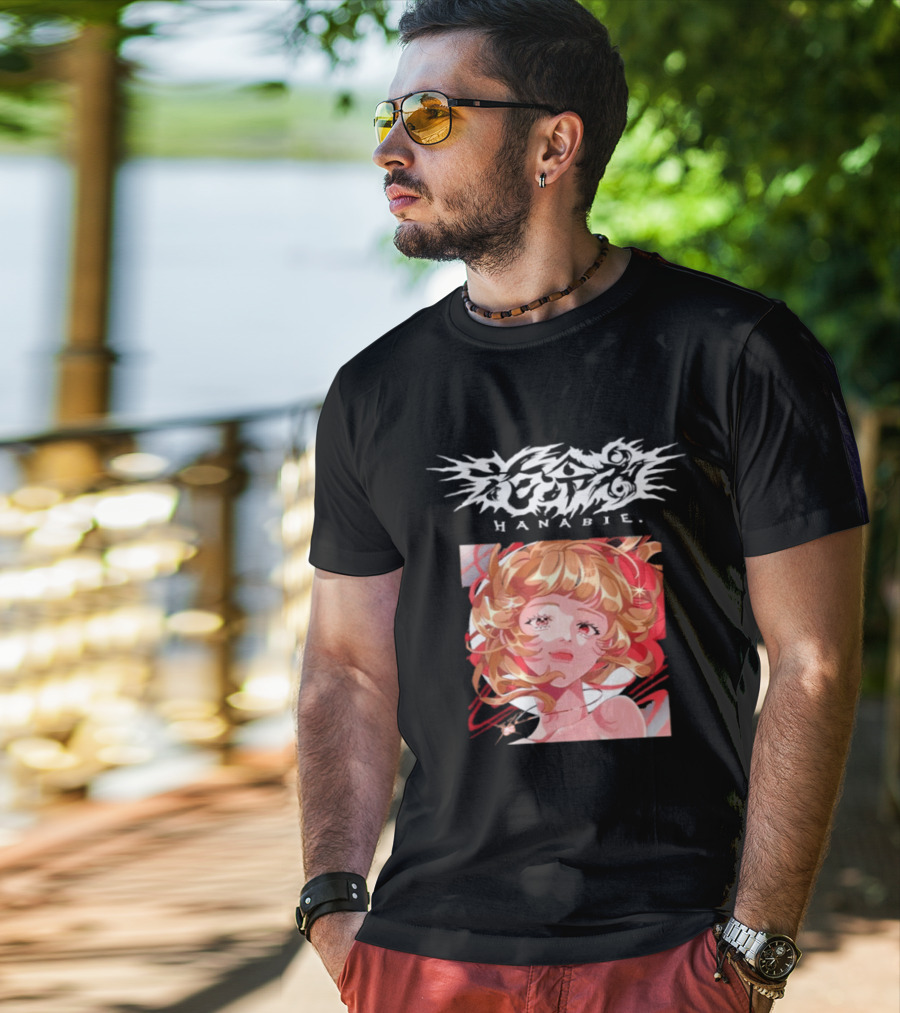 Hanabie J Rock Metalcore Anime T-Shirt