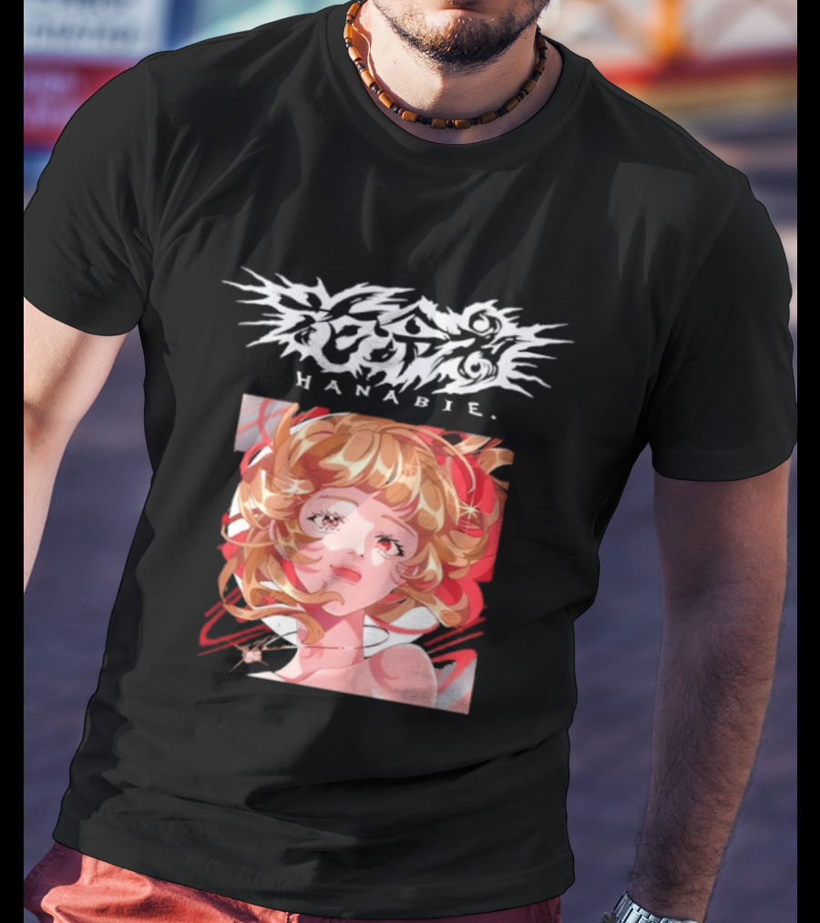 Hanabie J Rock Metalcore Anime T-Shirt