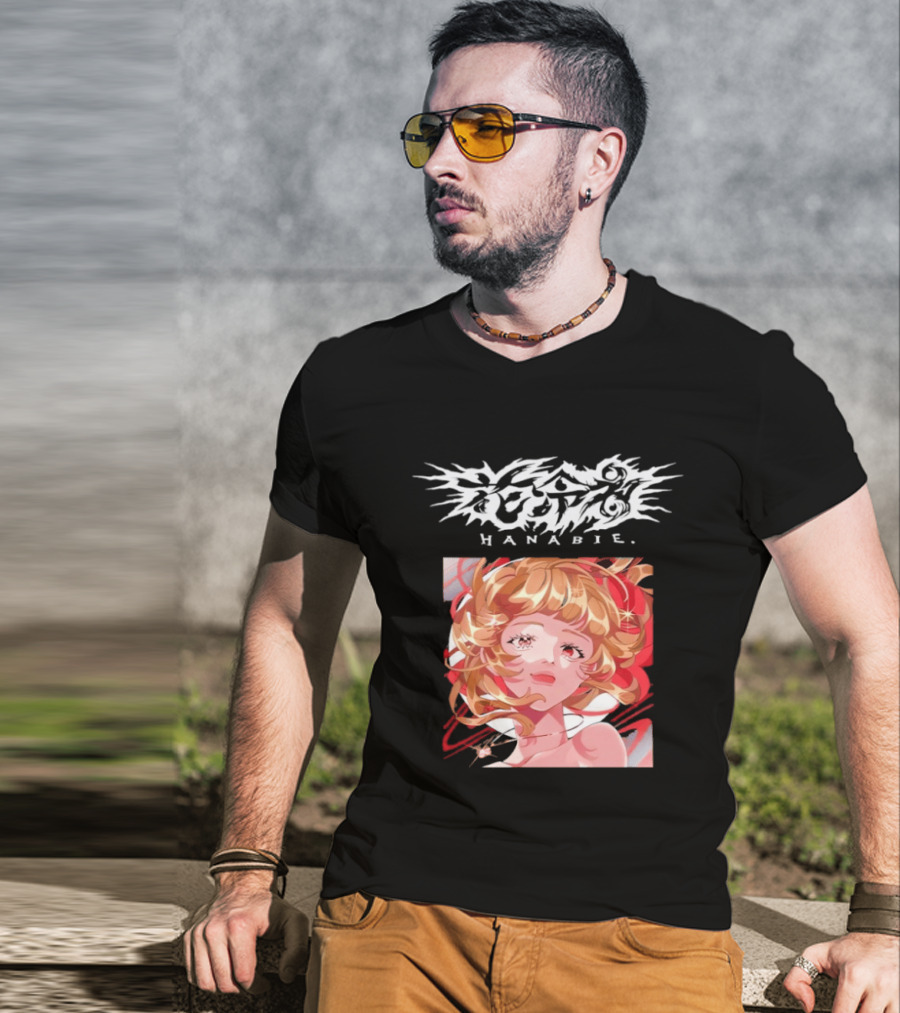 Hanabie J Rock Metalcore Anime T-Shirt