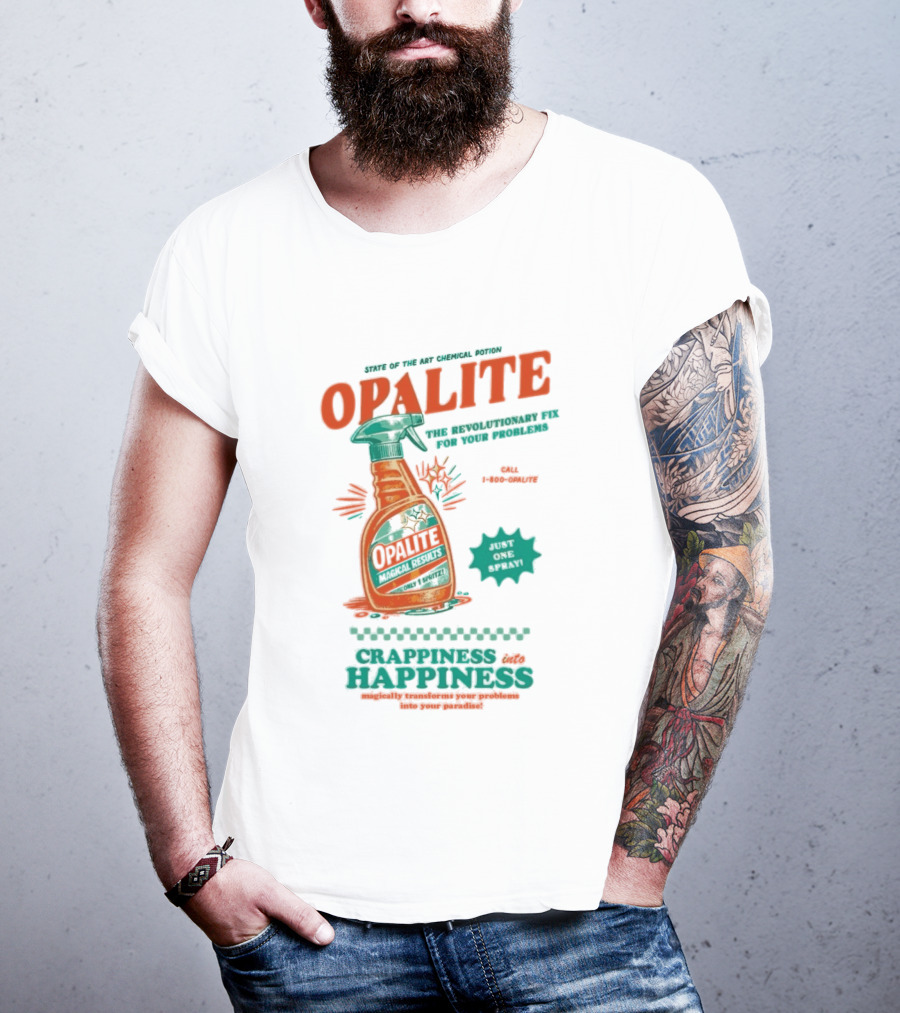 Opalite State Of The Art Chemical Potion Craftiness And Happiness T-Shirt