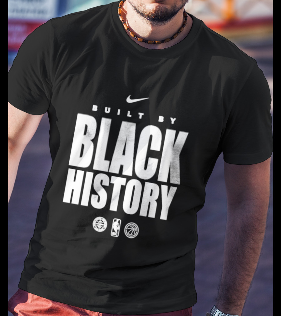 Nike Built By Black History San Antonio Spurs NBA T-Shirt