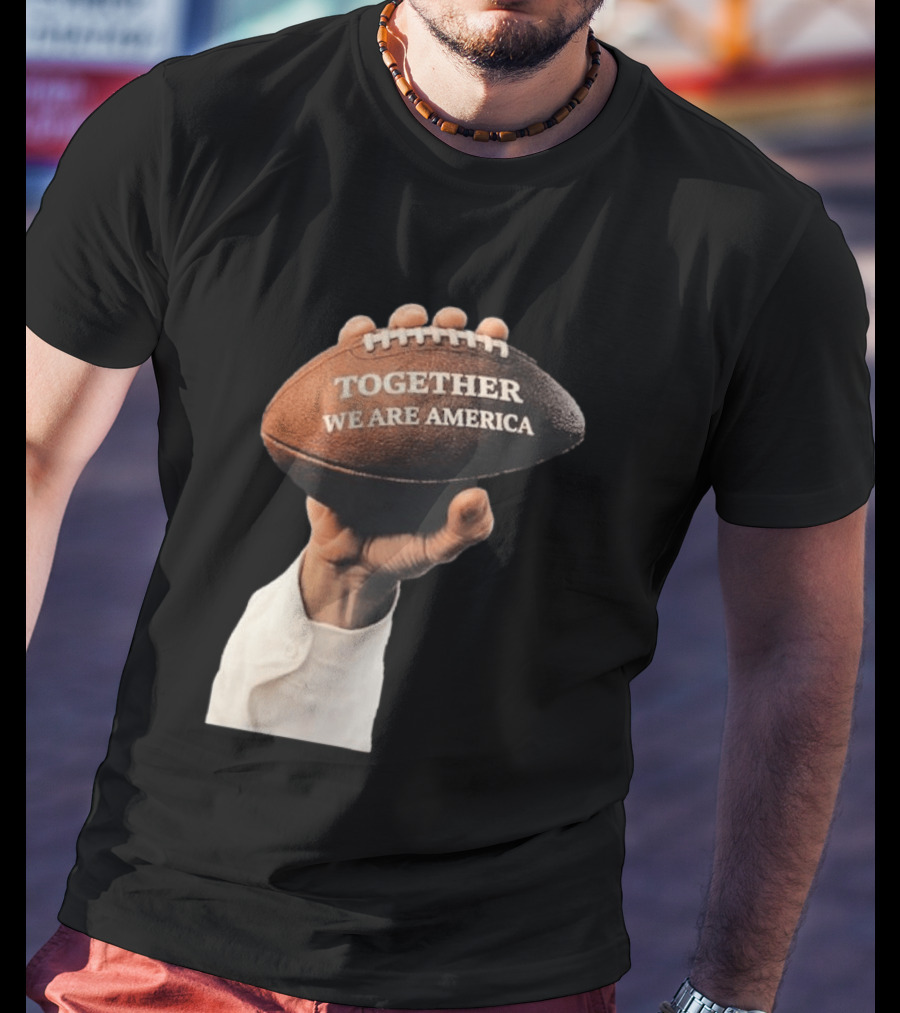 Bad Bunny Together We Are America 2026 Football Collaboration T-Shirt