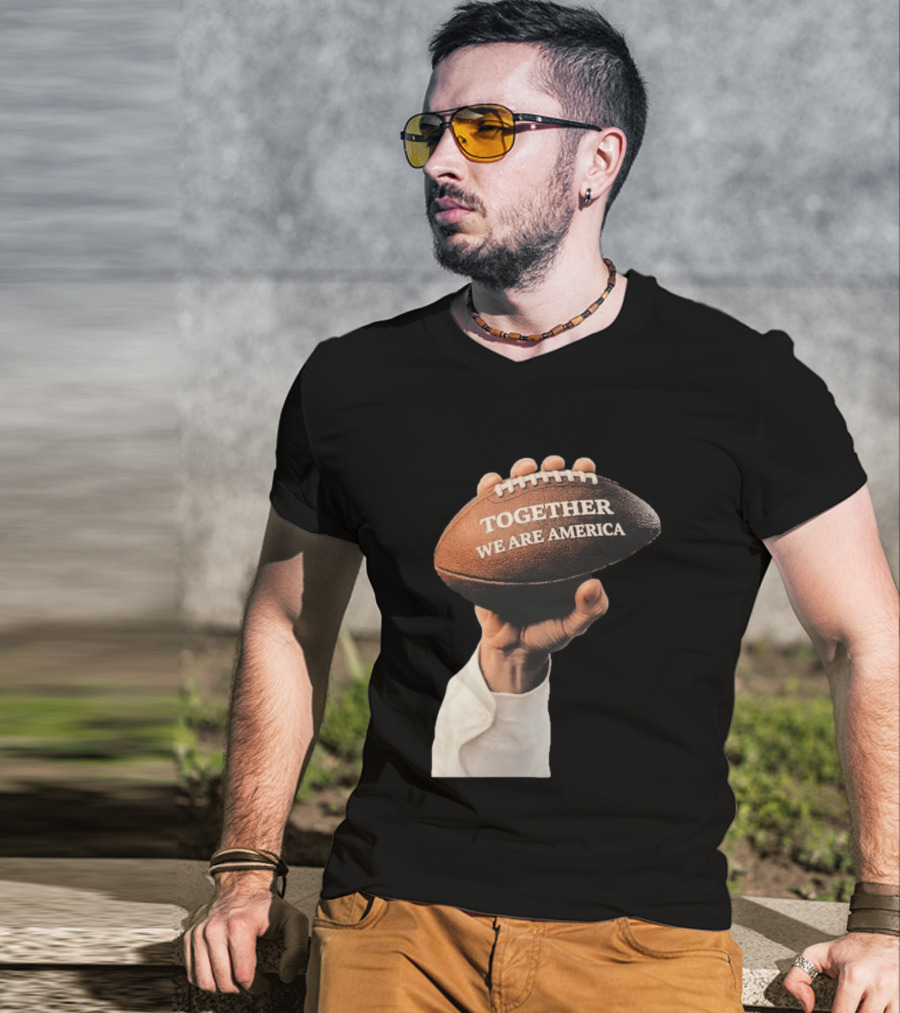 Bad Bunny Together We Are America 2026 Football Collaboration T-Shirt