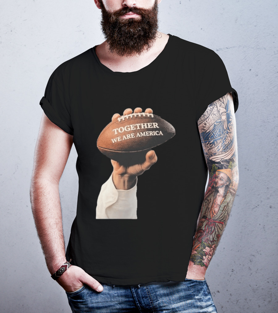 Bad Bunny Together We Are America 2026 Football Collaboration T-Shirt